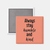 常に謙虚なスクエアマグネットを維持 マグネット (正面/裏面)