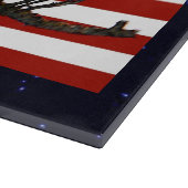 常に警戒するハゲワシ カッティングボード (角)