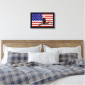 常に警戒するハゲワシ キャンバスプリント (インサイチュ (寝室))