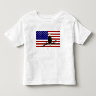 常に警戒するハゲワシ トドラーTシャツ