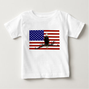 常に警戒するハゲワシ ベビーTシャツ