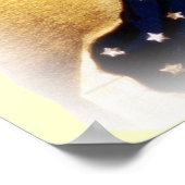 「常に警戒する」ヴィンテージ愛国的ポスター ポスター (角)