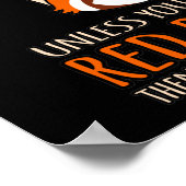 常に赤いパンダかわいいペット動物のパンドラの恋人になる ポスター (角)