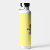 常に踊りとレトロ星 ウォーターボトル (右面)