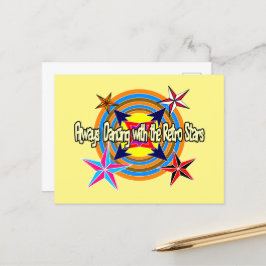 常に踊りとレトロ星 シーズンポストカード