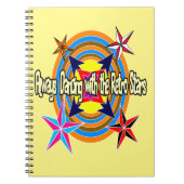 常に踊りとレトロ星 ノートブック (正面)