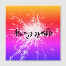 常に輝くスパーラーのピンクの紫のオレンジ色の輝き