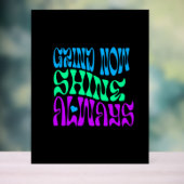 常に輝く アクリルサイン (ニュートラル)