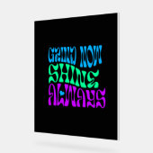 常に輝く アクリルサイン (傾斜)