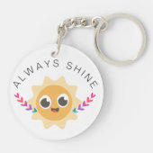 常に輝く キーホルダー (裏面)