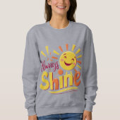 常に輝く スウェットシャツ (正面)