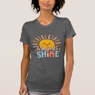 常に輝く Tシャツ
