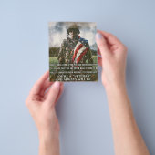 常に退役軍人 チラシ (手)