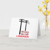 常に通話中 カード (黄色い花)