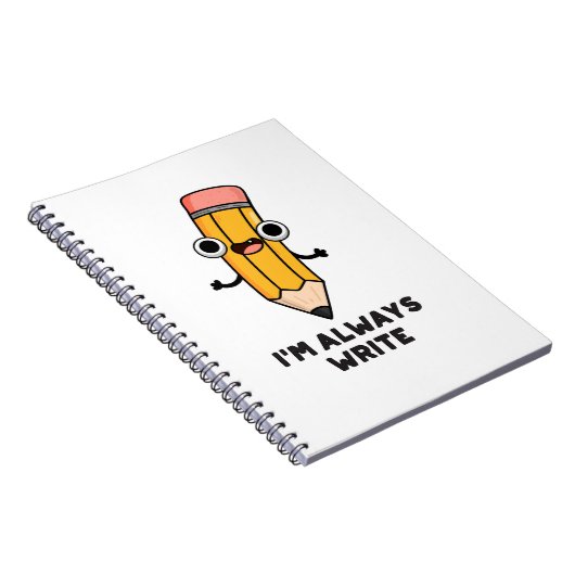 常に面白い鉛筆の駒を書く ノートブック (右側)