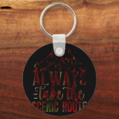 常に風光明媚なルートを取る。 キーホルダー (正面)