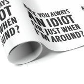 常に馬鹿 ラッピングペーパー (ロールコーナー)