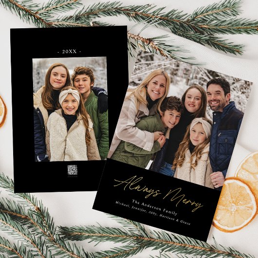 常に黒メリーのミニマル2枚の写真 箔シーズンカード