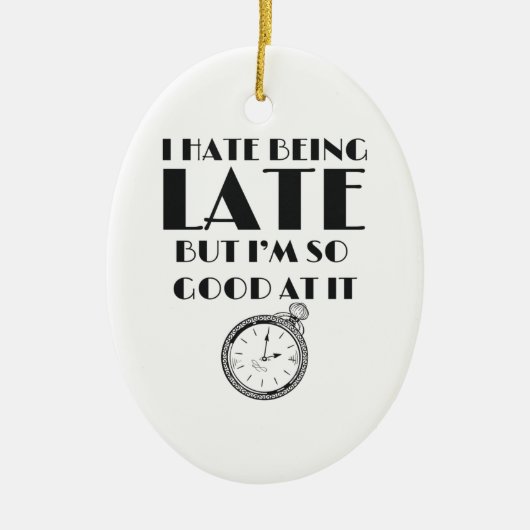 常に10おもしろい代後半の女の子がサッシー セラミックオーナメント (正面)