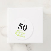 常に50と素晴らしい誕生日パーティー フェイバータグ (インサイチュ)