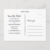 常に | セーブ・ザ・デート案内 案内ポストカード (裏面)