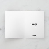 「常に」(女の子)カード シーズンカード (内部)