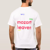 常に、幸せなモーツァルト、常に Tシャツ (裏面)