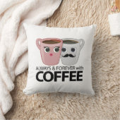 常に&永遠にコーヒー クッション (ブランケット)