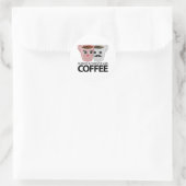 常に&永遠にコーヒー ラウンドシール (バッグ)