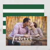 常に & 永遠に | 結婚式の日程発表 セーブザデート (正面/裏面)