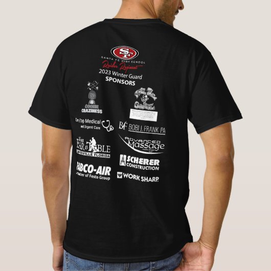 常に – Color Guard 2023 Tシャツ (裏面)