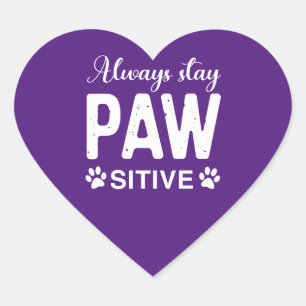 常にPAWサイティブを維持 ハートシール