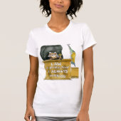 常にTシャツを働く引力の法則 Tシャツ (正面)