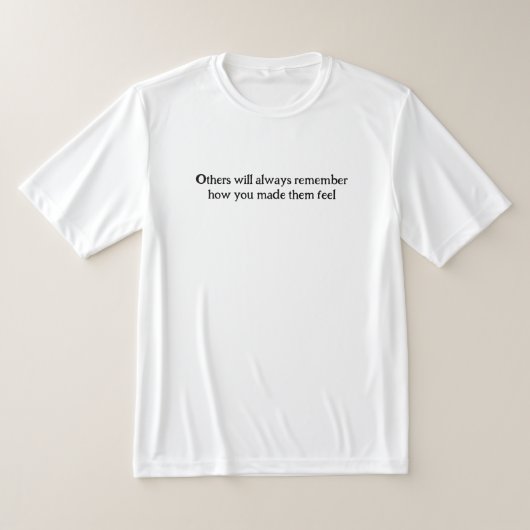 常にTシャツを覚える Tシャツ (レイダウン)