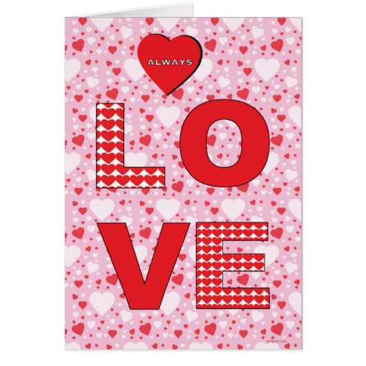 常のハッピーバレンタインデーの休日愛ハート (正面)