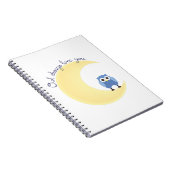 常のフクロウ愛 ノートブック (右側)