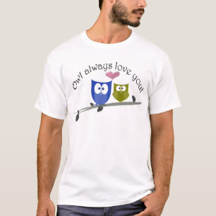 常のフクロウ愛! Tシャツ