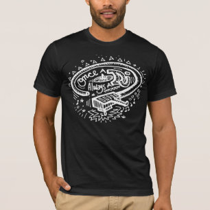 常の一度DJ DJの暗闇 Tシャツ