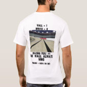 常の壁の勝利 Tシャツ (裏面)