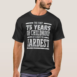 常の幼年期の最初75年最も堅いShi Tシャツ