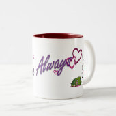 常の愛 ツートーンマグカップ (正面右)