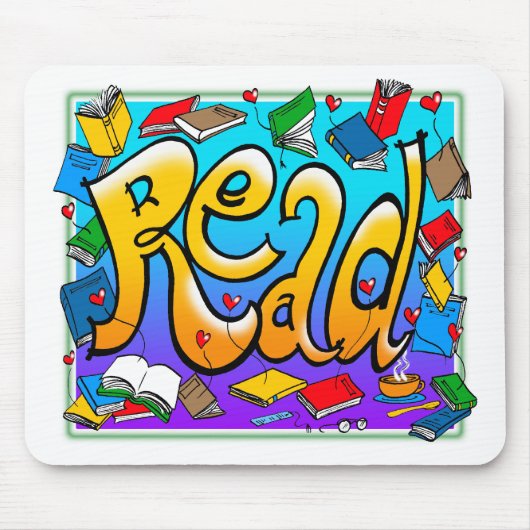 常の読書 マウスパッド (正面)