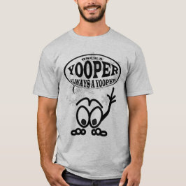 常のYoopers YooperおもしろいなメンズTシャツ Tシャツ