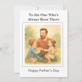 常カスタムにそこに行っていた – 父のデイカード 招待状 (正面)