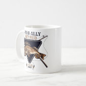 常パーソナライズされたおもしろいに退退職した職 コーヒーマグカップ (正面左)