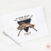 常パーソナライズされたおもしろいに退退職した職 スクエアシール (封筒)