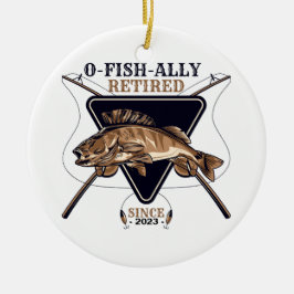 常パーソナライズされたおもしろいに退退職した職 セラミックオーナメント