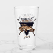 常パーソナライズされたおもしろいに退退職した職 タンブラーグラス (正面)