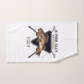 常パーソナライズされたおもしろいに退退職した職 バスタオルセット (ハンドタオル)