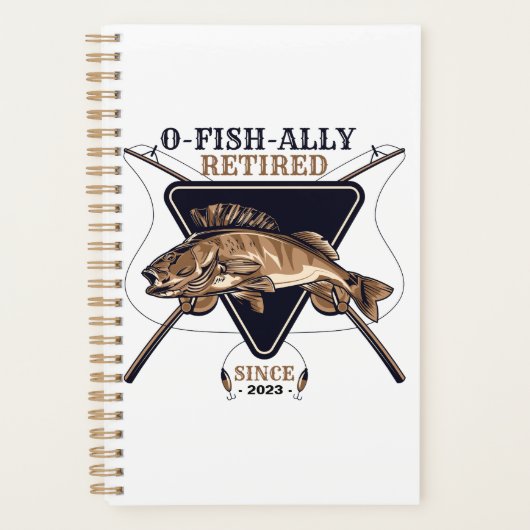 常パーソナライズされたおもしろいに退退職した職 プランナー手帳 (正面)